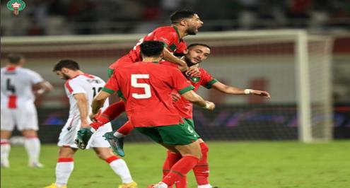 المغرب يهزم جورجيا بثلاثية وديا استعدادا لكأس العالم